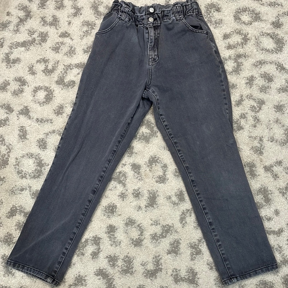Gray PacSun mom jeans